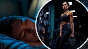 Entrenar y dormir