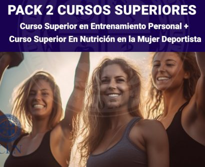 Curso Superior en Entrenamiento Personal + Curso Superior En Nutrición En La Mujer Deportista
