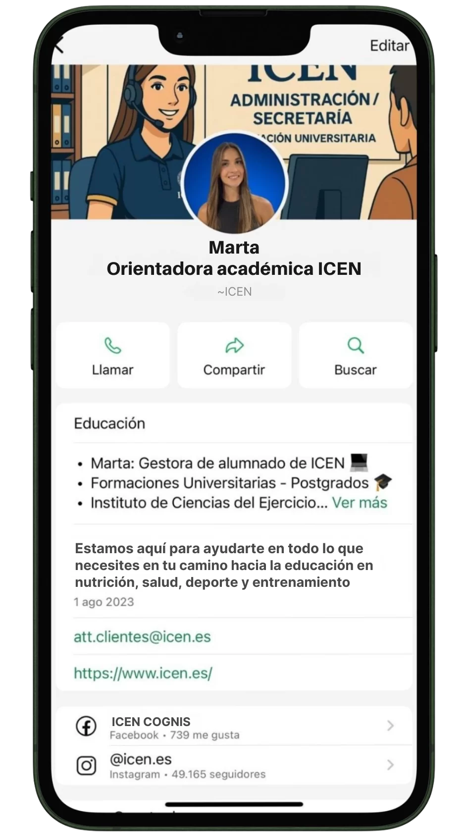 Chatea por WhatsApp